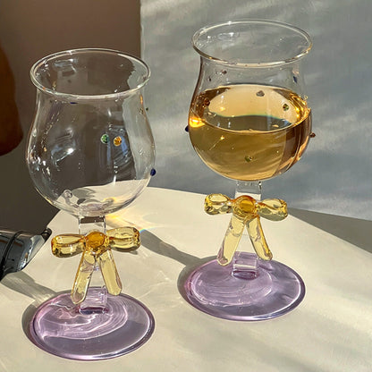 Bowknot Glass Stemware