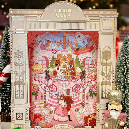 The Nutcracker 3D Sticker | 3 Cute Miniature Scenes
