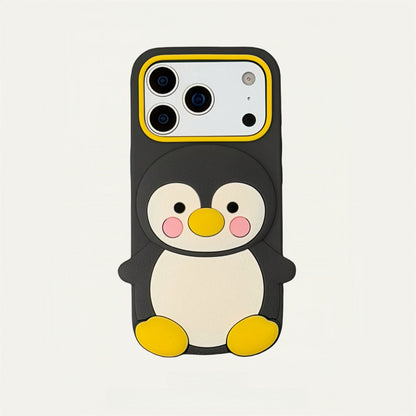 Little Penguin Silicone Phone Case