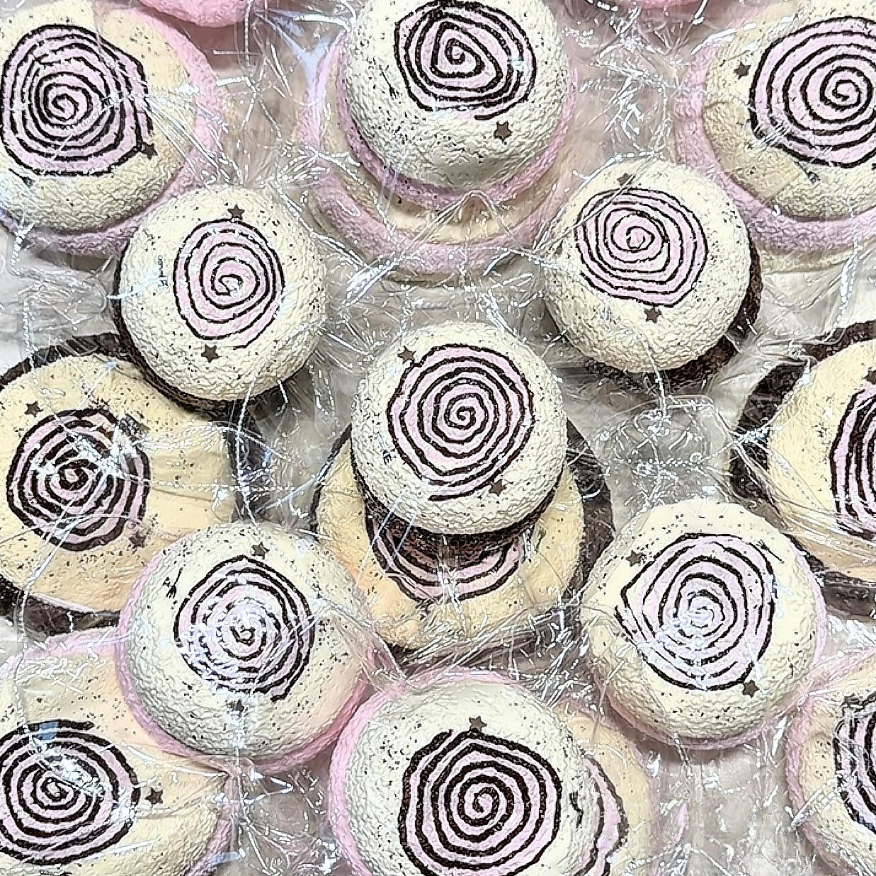 Spiral Roll Toast Squishy