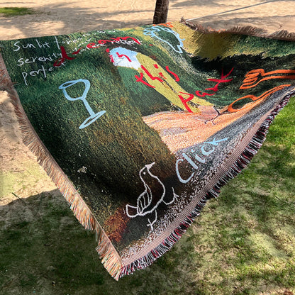 Boboli Garden Knitted Blanket