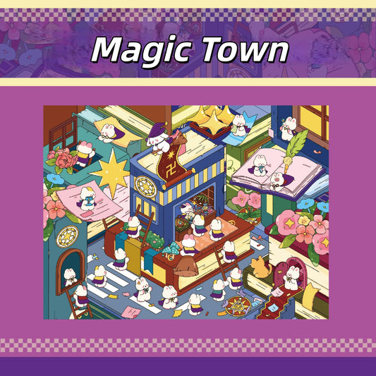 Magic Town 3D Sticker