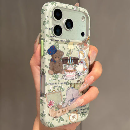 Cake Bear Girl Acrylic Phone Case