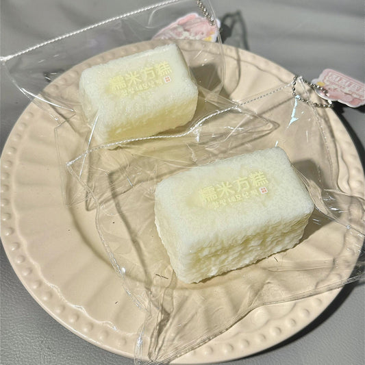 Glutinous Rice Square Cake Squishy