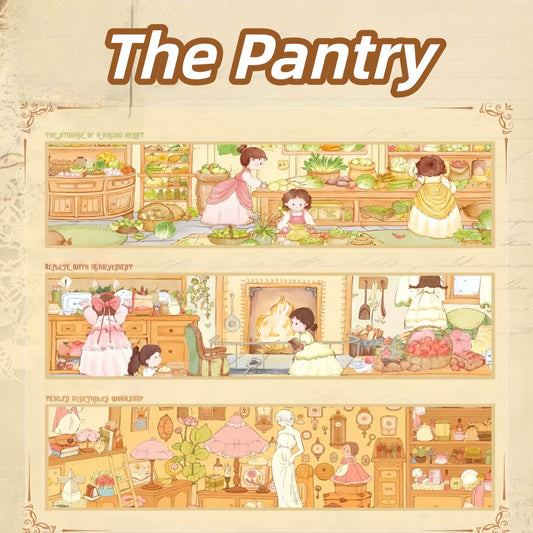The Pantry 3D Sticker | 3 Cute Miniature Scenes