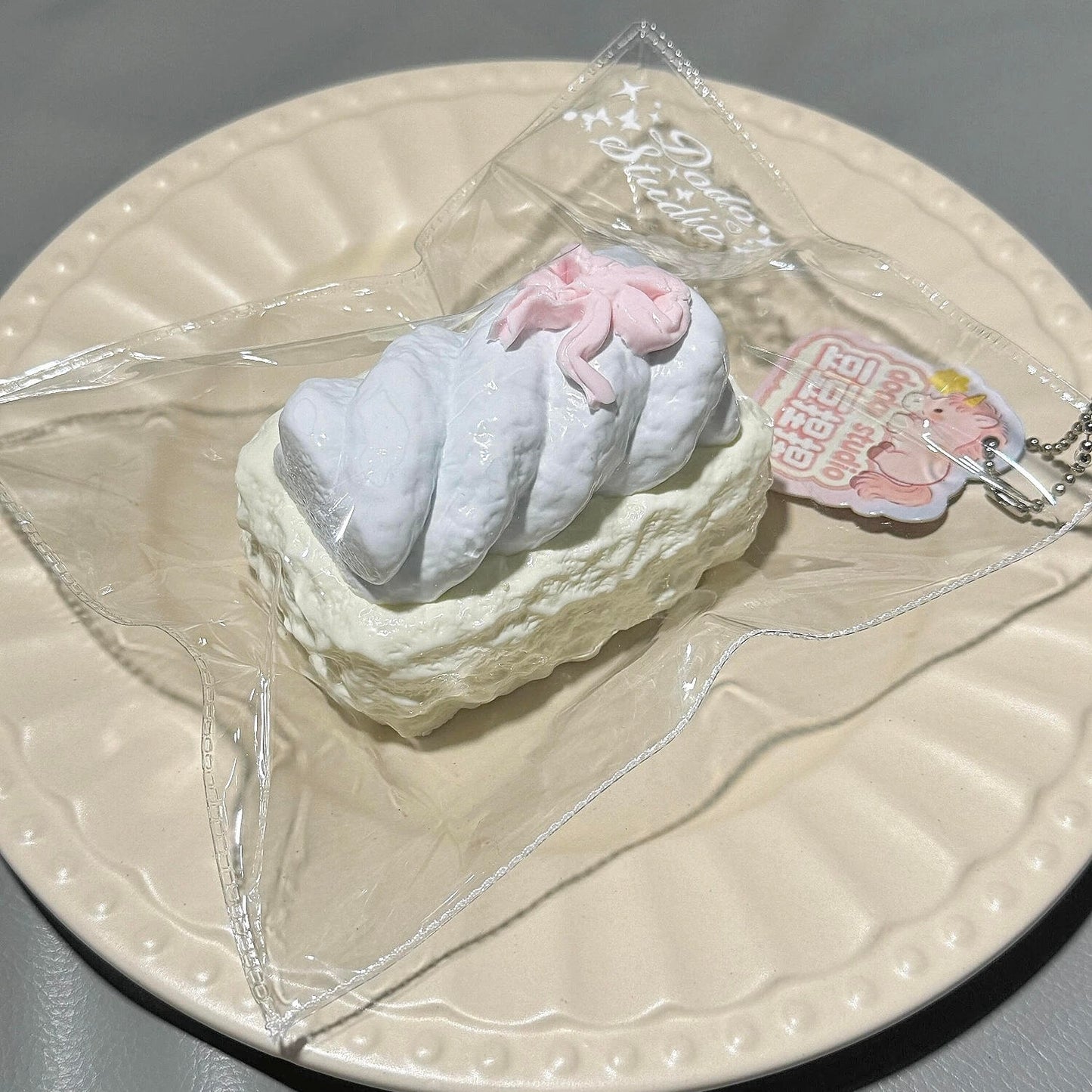 Sea Salt Twist Milk Floss Squishy