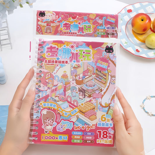Where to Play 3D Sticker Book
