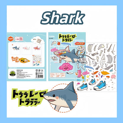 Anatomical Restoration 3D Sticker | 2 Cute Miniature Scenes