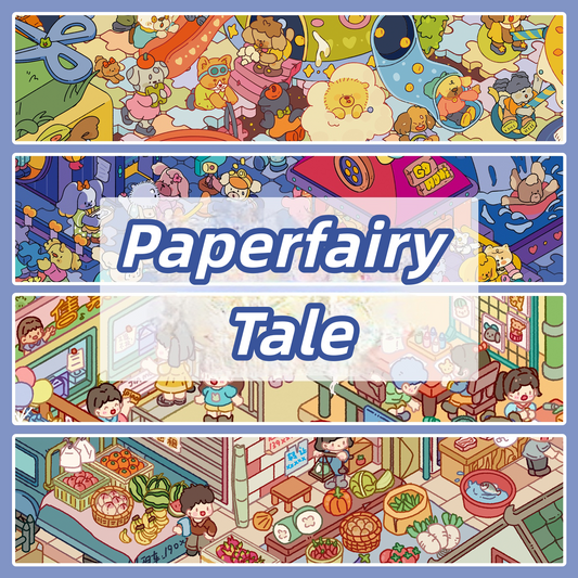 Paperfairy Tale 3D Sticker | 4 Cute Miniature Scenes