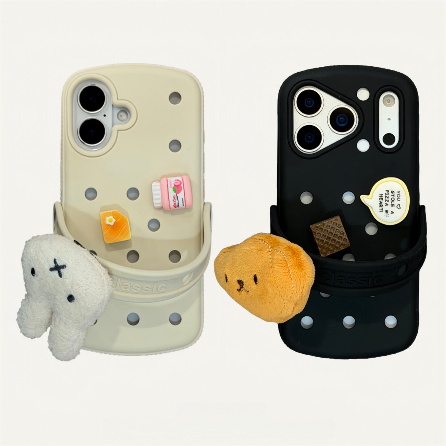 Cute Crocs Silicone Phone Case