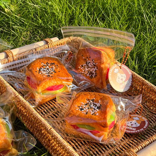 Giant Five-Layer Toast Squishy