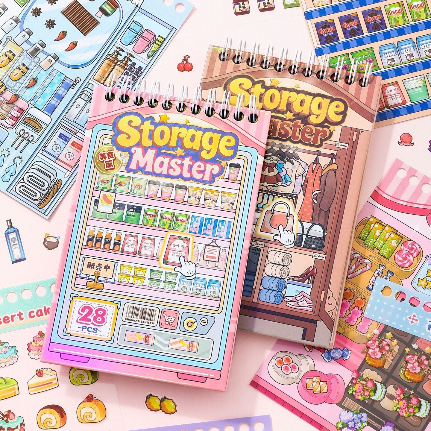 Storage Master 3D Sticker Book