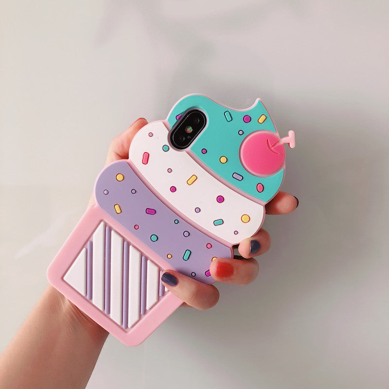 Ice Cream Silicone Phone Case