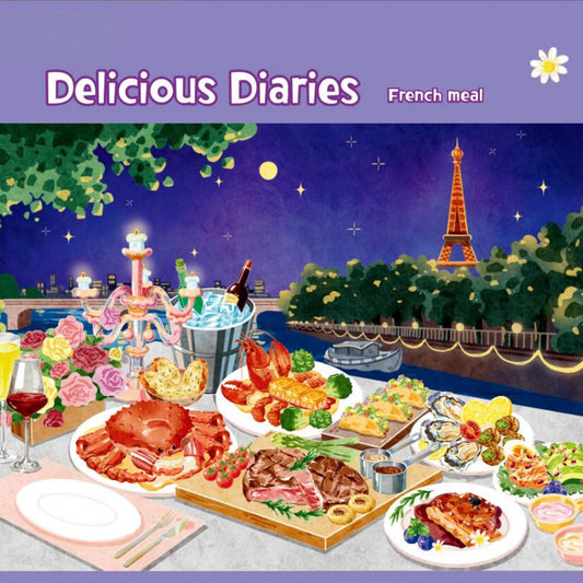 Delicious Diaries 3D Sticker | 3 Cute Miniature Scenes