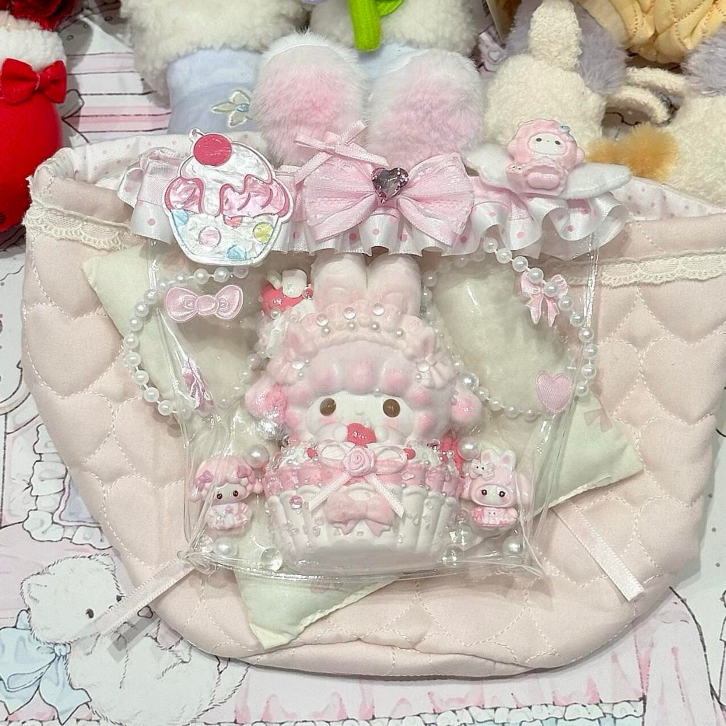 Cute Sheep Cup Cake Squishy
