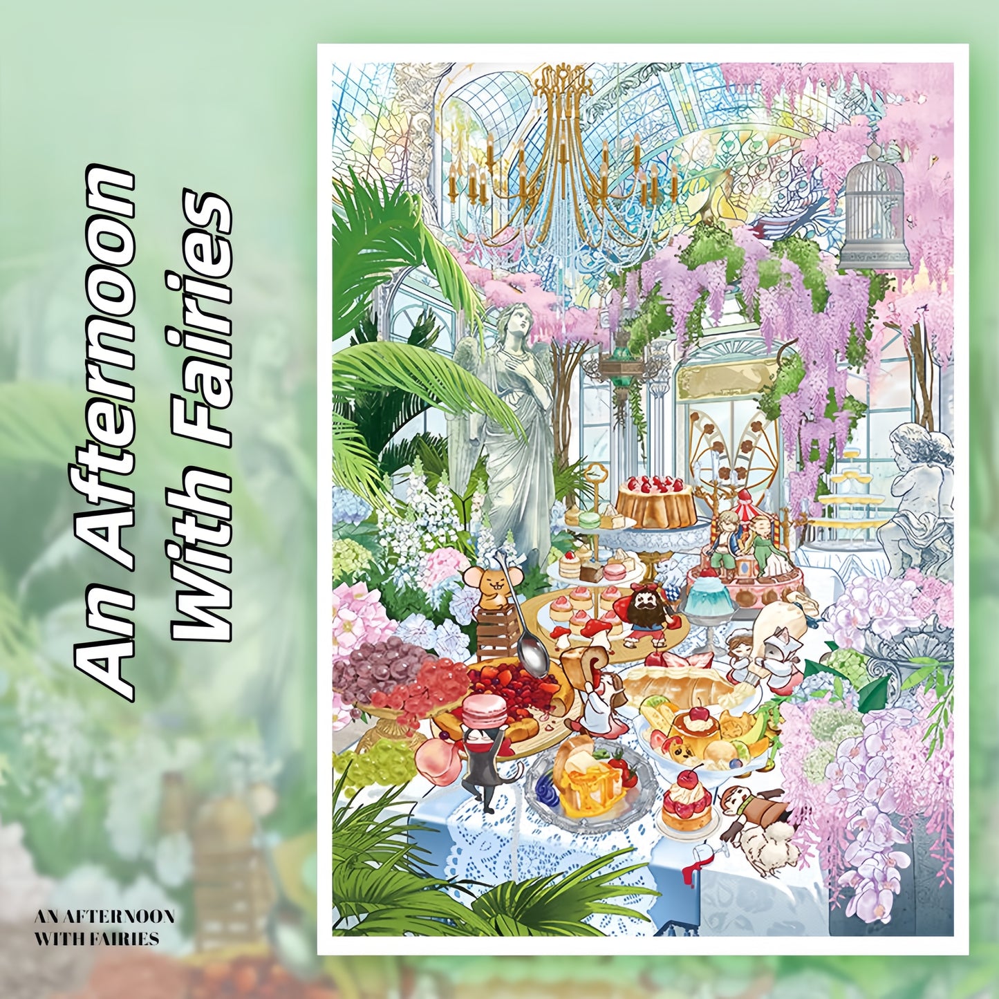 An Afternoon With Fairies 3D Sticker
