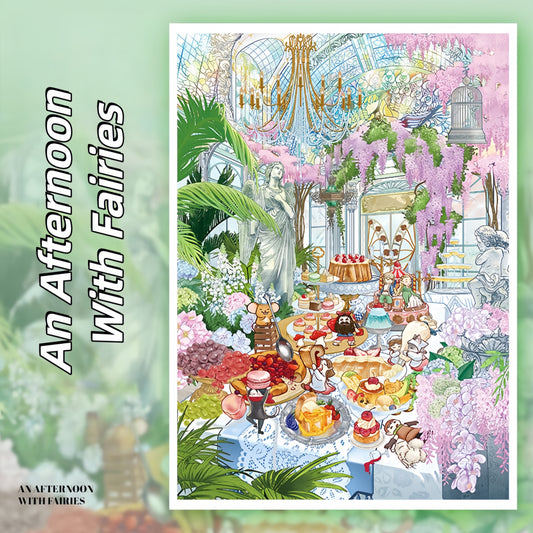 An Afternoon With Fairies 3D Sticker