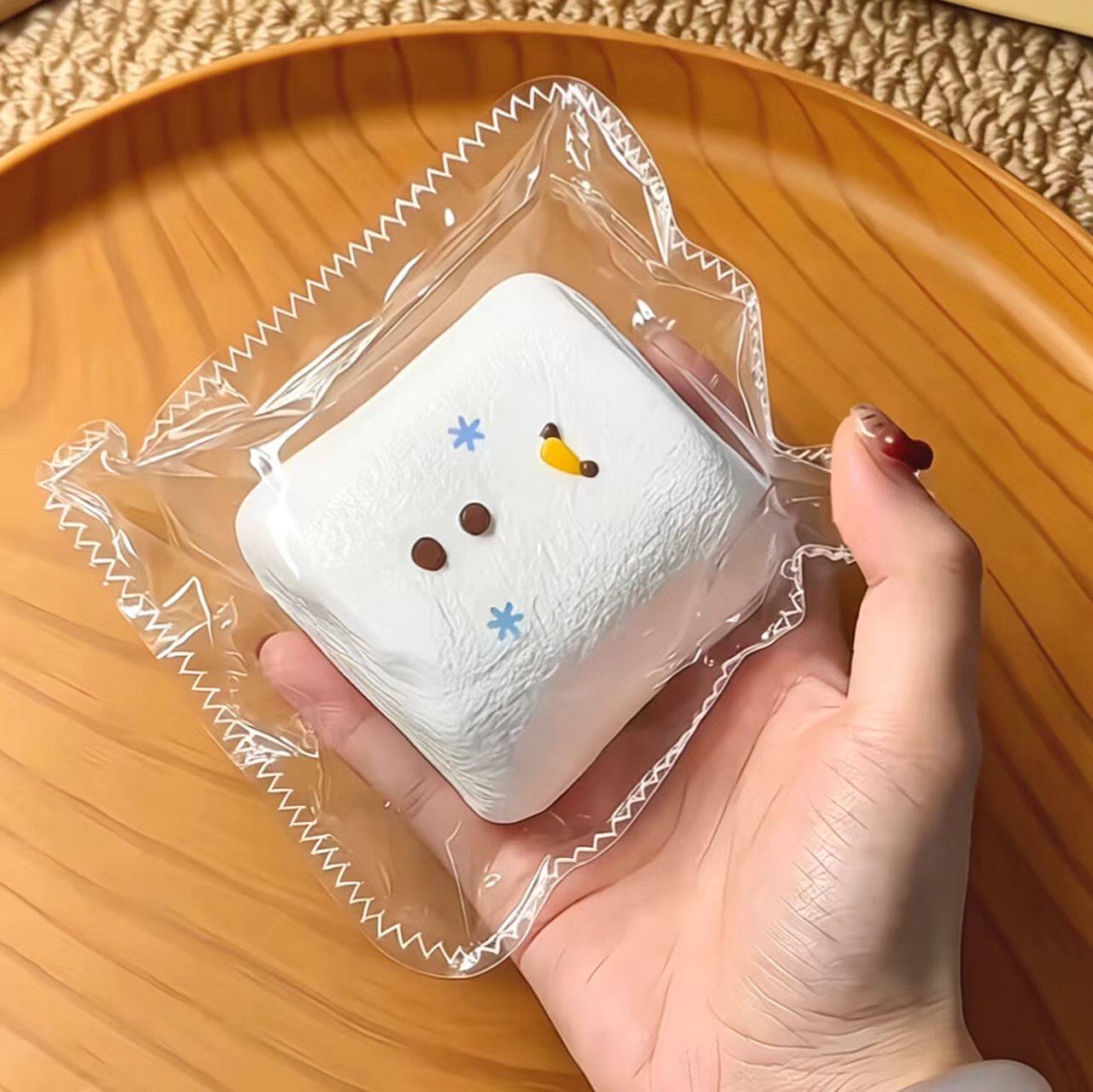 Snowman Marshmallow Squishy