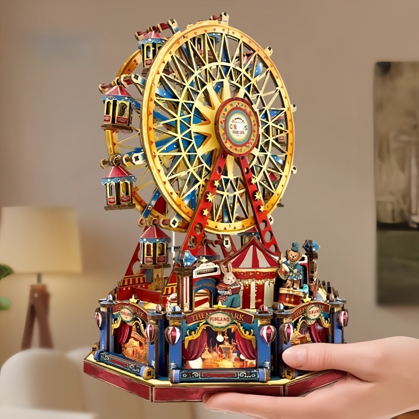 Century Ferris Wheel DIY Miniature House - English Instructions