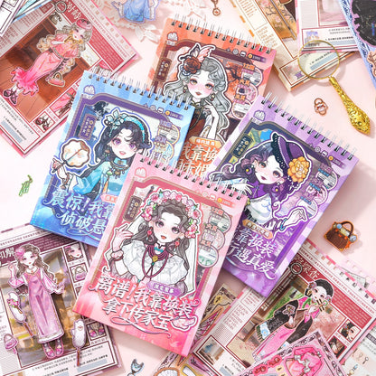 Dress Up Game 3D Sticker Book