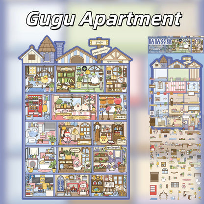 Gugu Apartment 3D Sticker