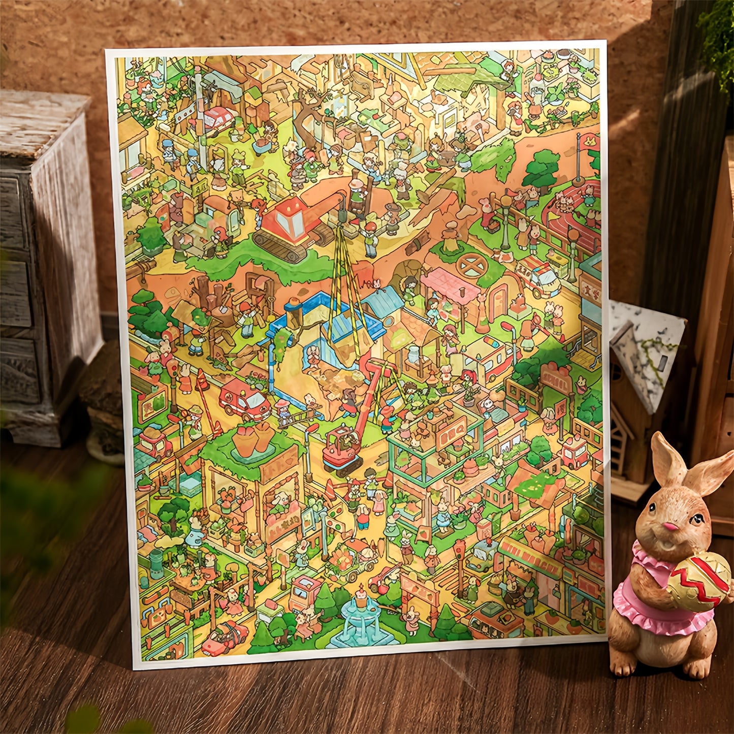 Mystery of the Burrow 3D Sticker