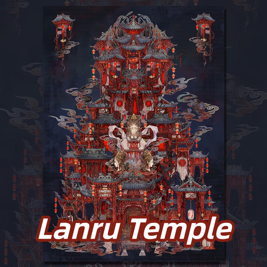 Lanru Temple 3D Sticker