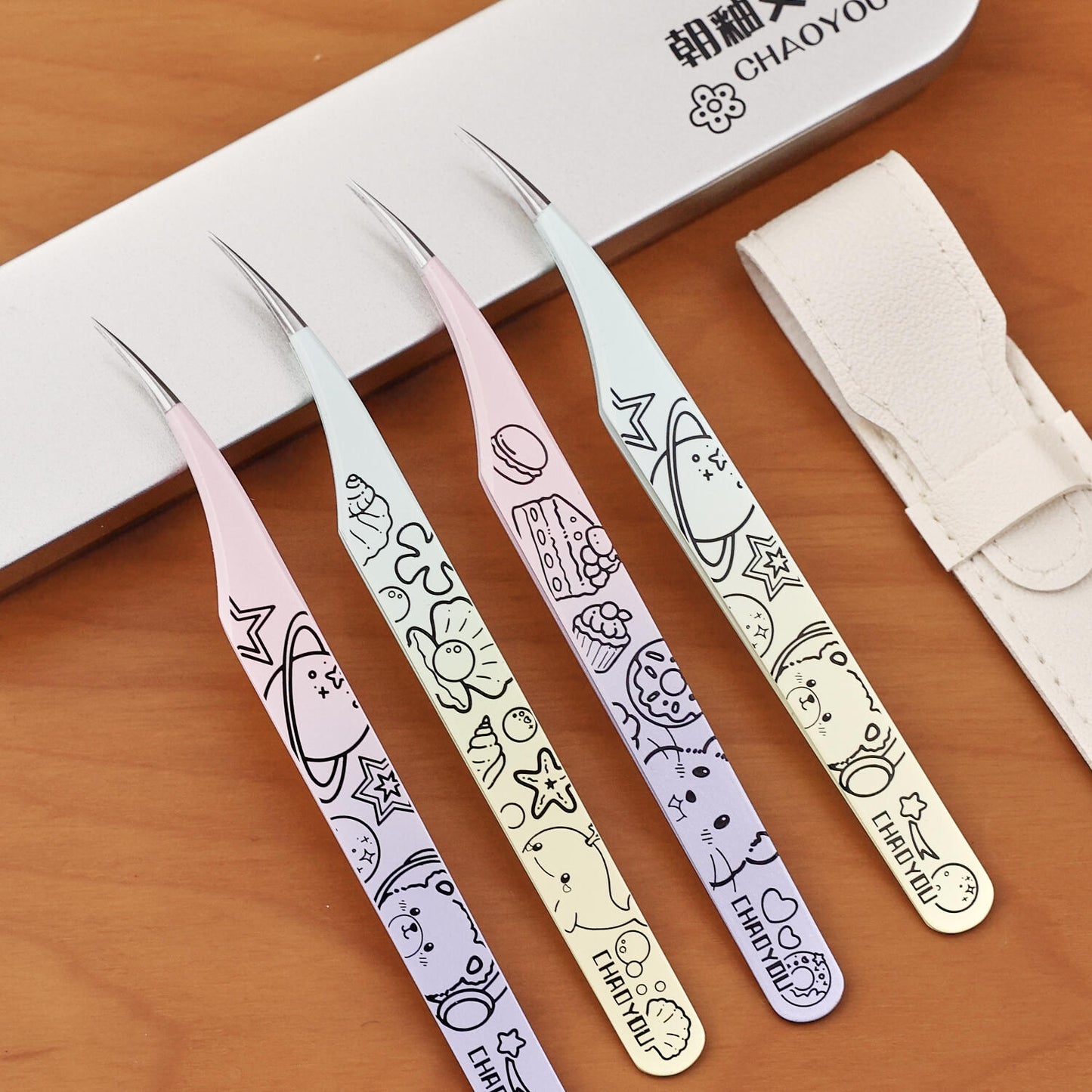 Little Animal Professional Sticker Tweezers