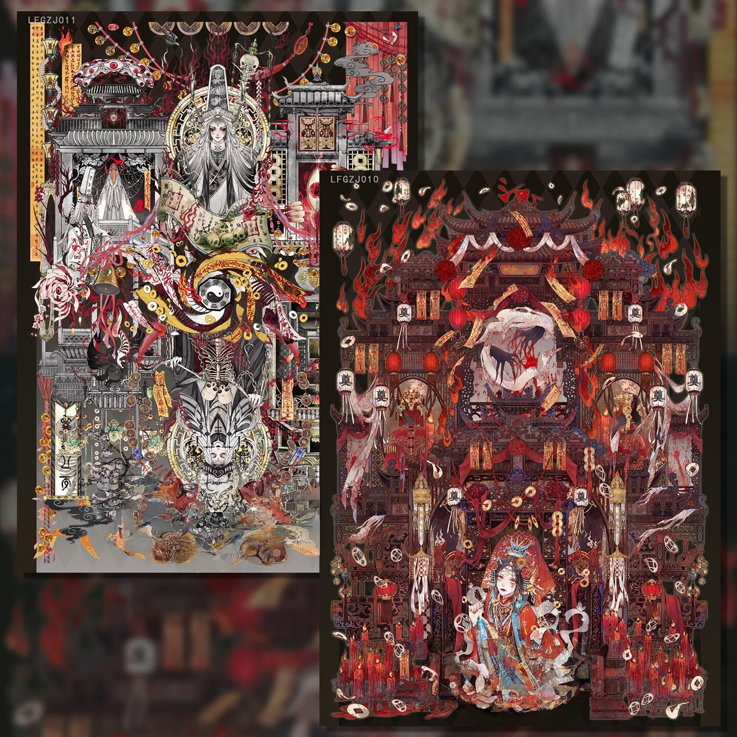 The Rites of Passage 3D Sticker | 2 Cute Miniature Scenes