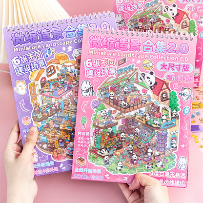 Paws Town 3D Sticker Book