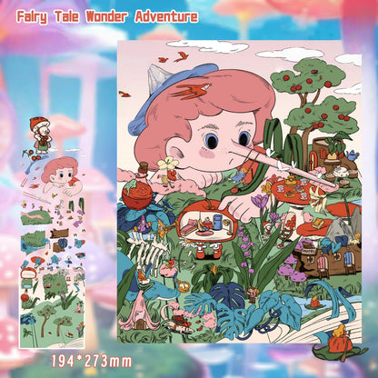 Fairy Tale Wonder Adventure 3D Sticker