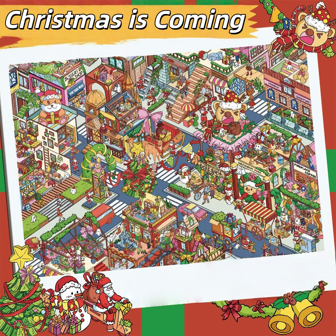 Christmas is Coming 3D Sticker