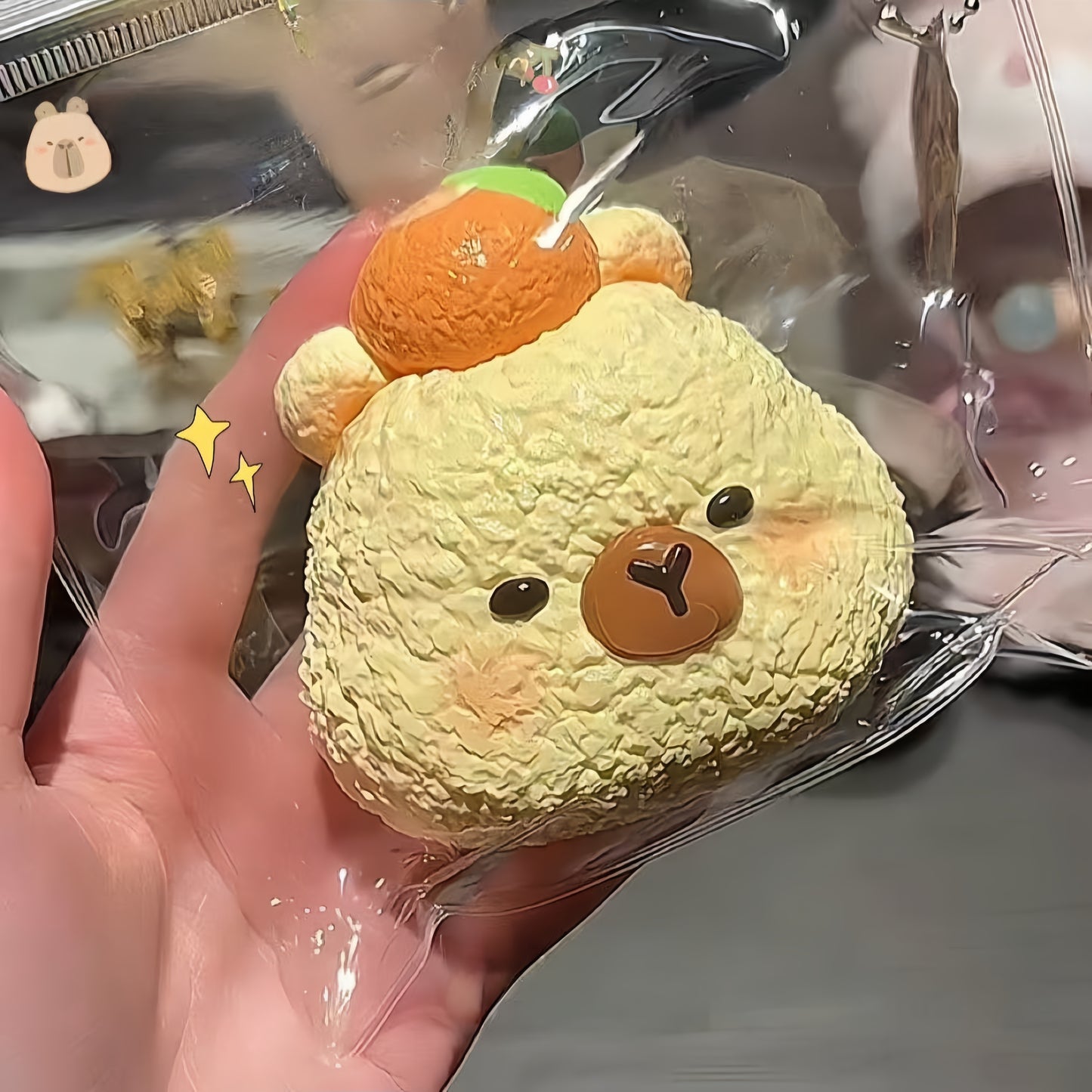 Fluffy Capybara Squishy