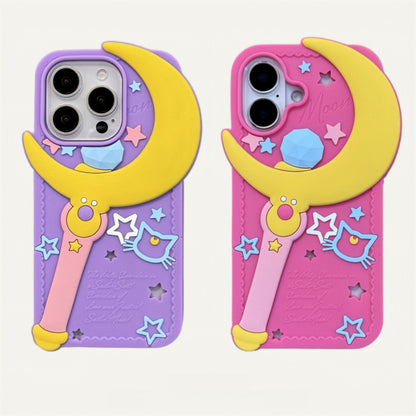 Cardcaptor Sakura Magic Staff Silicone Phone Case