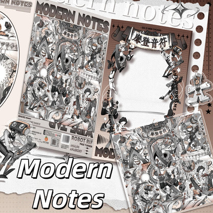 Ephemeral Infinity 3D Sticker | 2 Cute Miniature Scenes