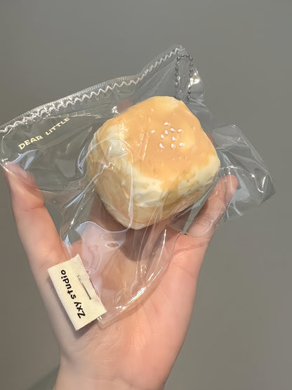 Cheese Milk-Crust Bun Squishy