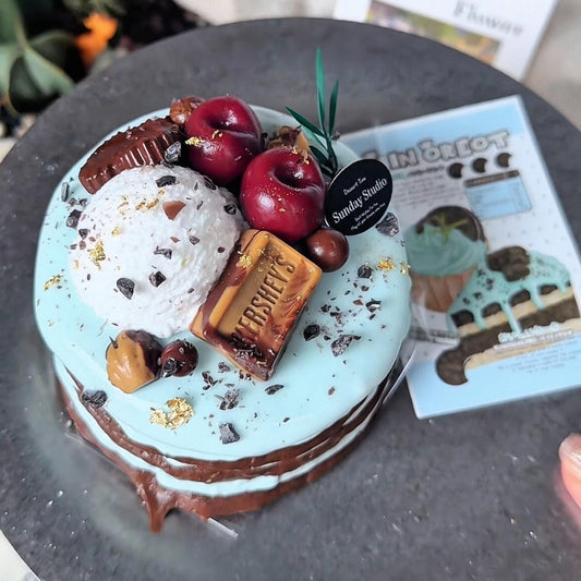 Mint Chocolate Ice Cream Berry Pancake Squishy
