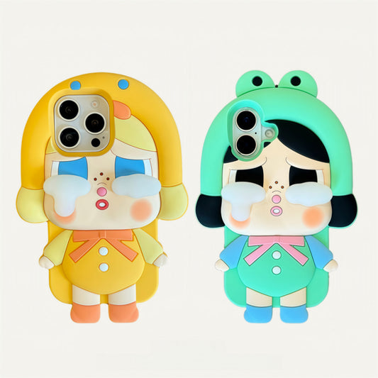 Crying Baby Silicone Phone Case