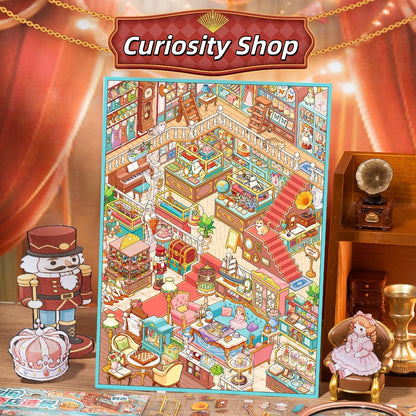 Curiosity Shop 3D Sticker