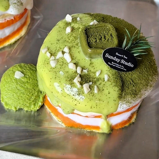Matcha Ice Cream Pancake Squishy