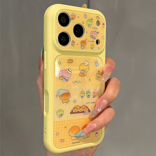 Cute Cartoon Burnt Toast Acrylic Phone Case