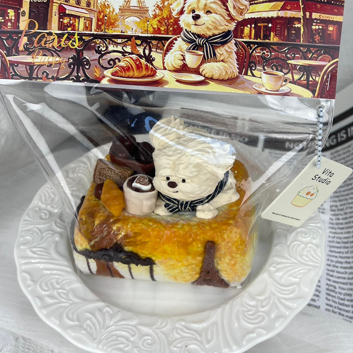 Paris Travelogue Squishy