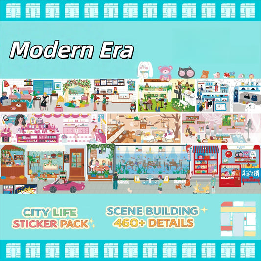 Modern Era 3D Sticker