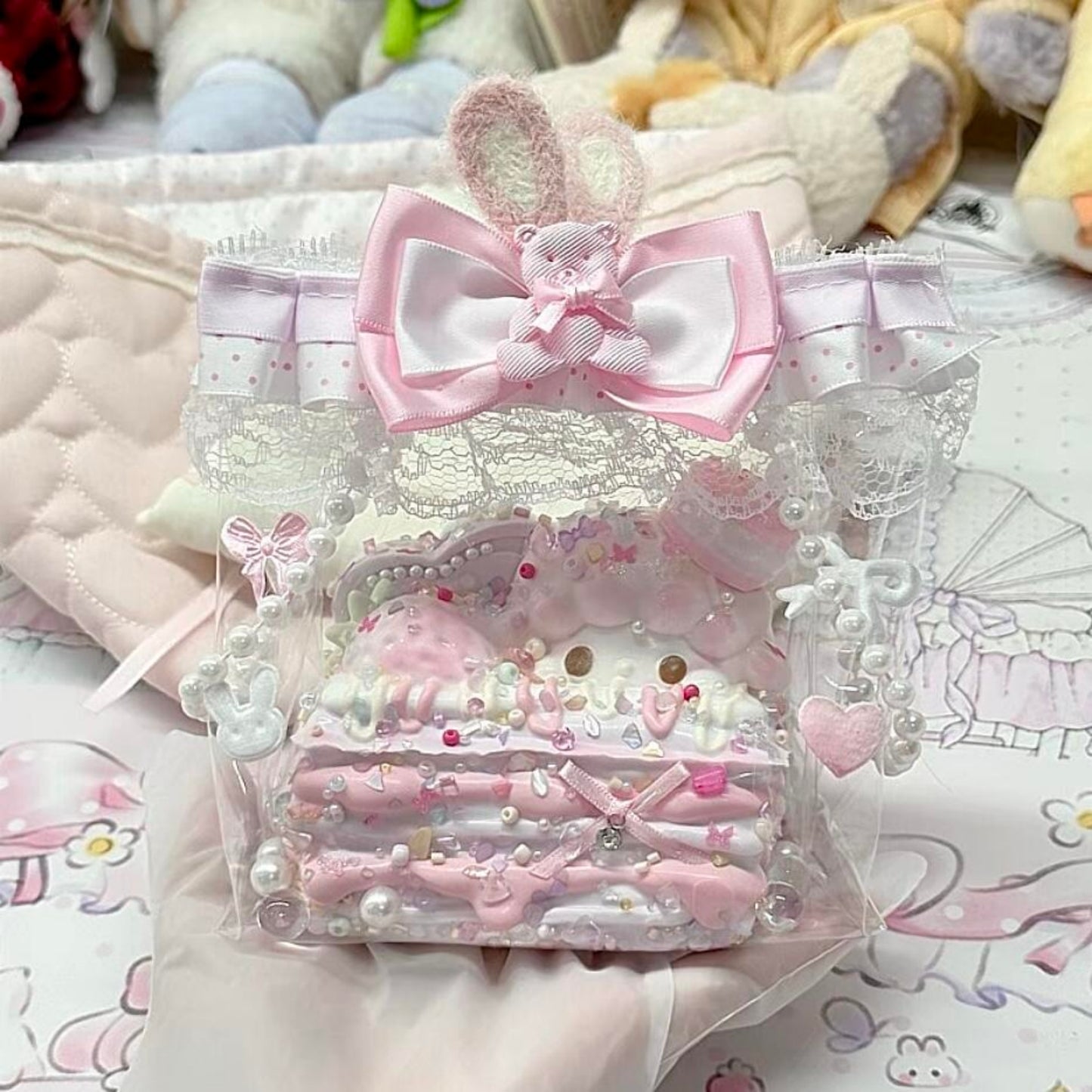 Little Sheep Strawberry Mille Crêpe Squishy