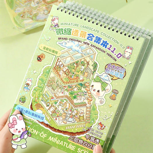 Dreamy House 3D Sticker Book