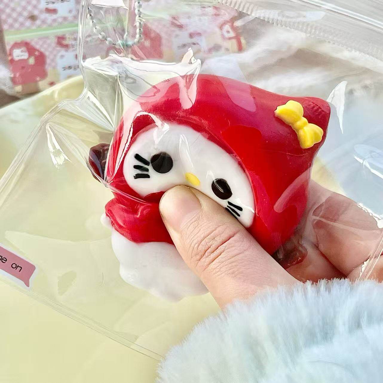 Little Red Riding Hood Cat Squishy