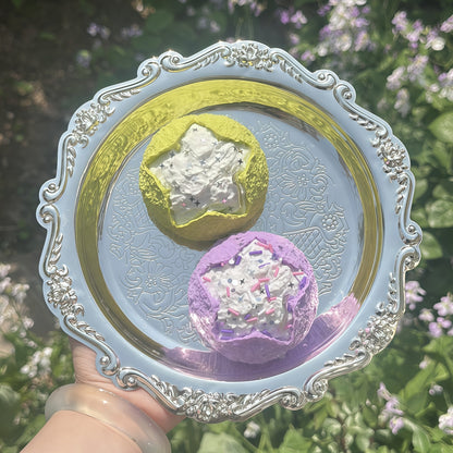 Starry Pretzel Bun Squishy