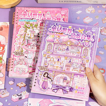 Fairy Tale World 3D Sticker Book