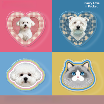 Custom Pet Photo Phone Magnetic Stand