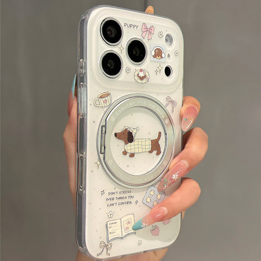 Dachshund Stand Acrylic Phone Case
